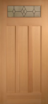 KTS-01 Craftsman 1 Lite 3 Panel