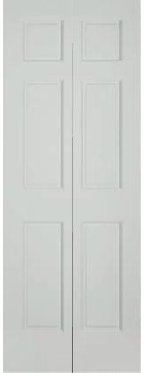 Traditional Primed 6-Panel Bifold BP-66
